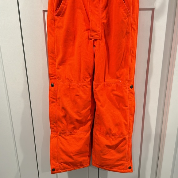 Columbia sportsware long coveralls hunting orange size S - Picture 3 of 13